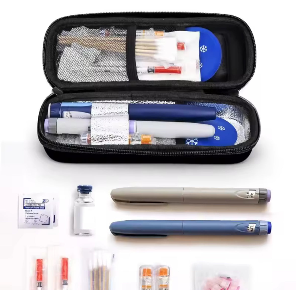 Smart Insulin Cooler Travel Case